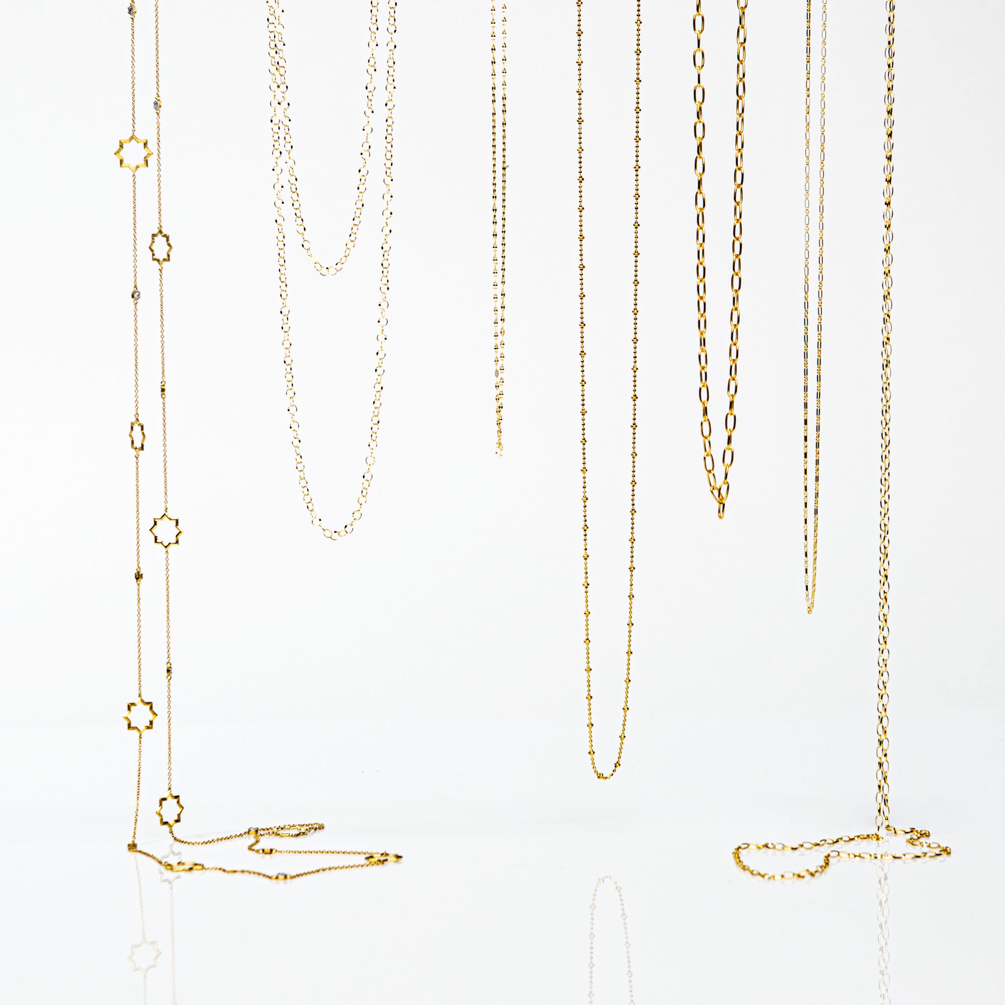 Lisse Small Looped Chain Necklace | JudeFrances