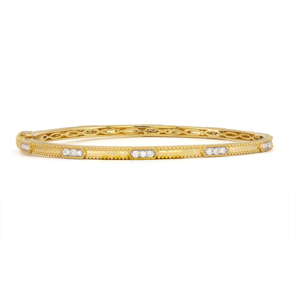 Provence Elongated Hexagon Bangle