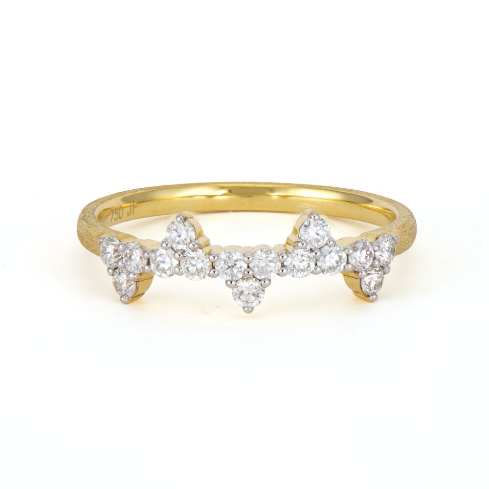The Sardinia Trio Diamond Ring