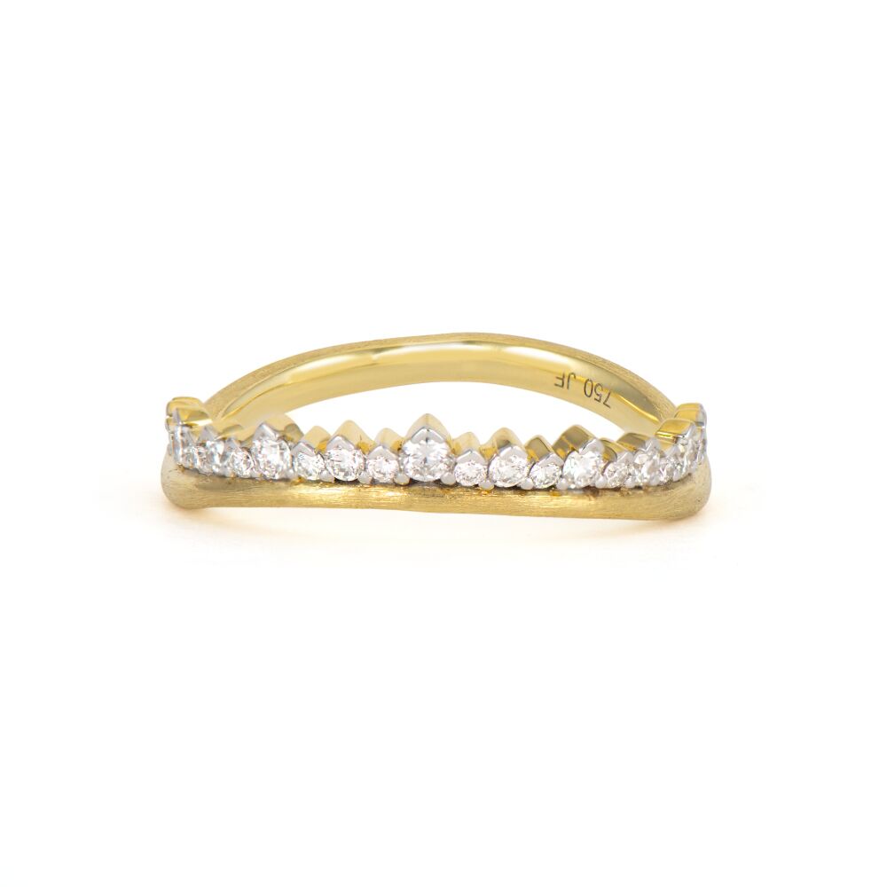 The Sorrento Crown Diamond Ring